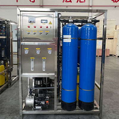Sistem Reverse Osmosis Industri yang dapat disesuaikan dengan bahan PVC Dua kaleng