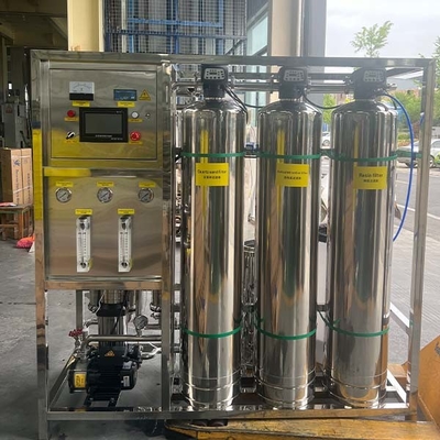 Sistem Pengolahan Air Gedung Besar PVDF Pembersih UF Membran 304 Stainless Steel Sistem Filtrasi Air