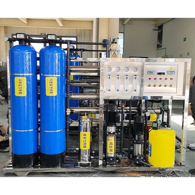 1 Ton Double Stage Of High Precision Reverse Osmosis Perlengkapan