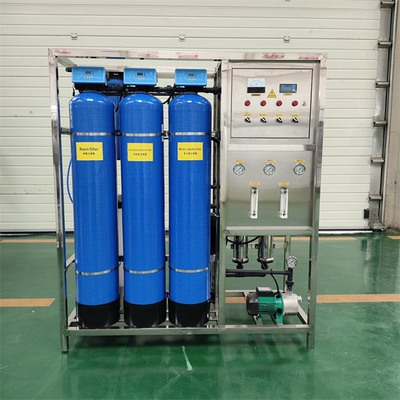 0.5T Pengolahan Air Terbersih dengan Reverse Osmosis 1000l/H Mesin Air Murni Industri Peralatan Air Minum Langsung