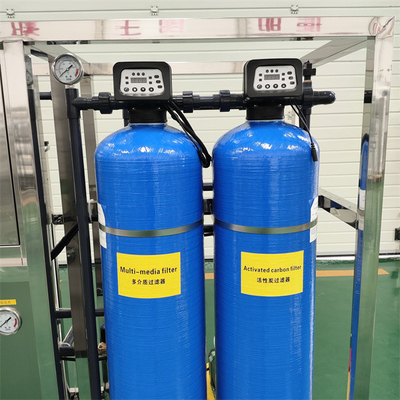 0.5 ton mesin pengolahan air dengan filter reverse osmosis kayu