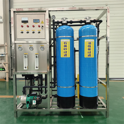 1T Double-Tank RO Water Plant Reverse Osmosis Mesin Pengolahan Air Peralatan Sistem Pabrik