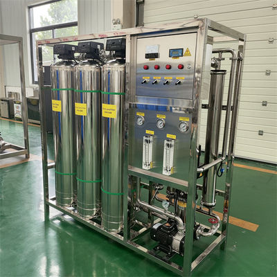 1000lph Industrial Ro Mesin Pembersih Air Membran Softener Peralatan Pengolahan Reverse Osmosis Mesin Air Murni