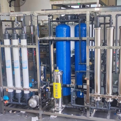 Tiga Kaleng Air Minum Murni Peralatan Reverse Osmosis Bipolar Double Stage