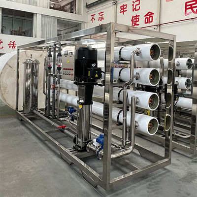 Sistem pengolahan air osmosis terbalik satu tahap yang efisien 12 ton/jam - Solusi persiapan air murni kelas industri