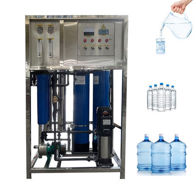 0.5 Ton Peralatan Pengolahan Air Osmosis Balik Dengan Sistem Pra-Pengolahan