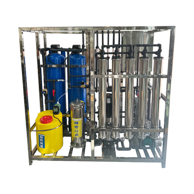 0.5 Ton Edi Plant Plus Dua Tahap Reverse Osmosis Plant Untuk Industri
