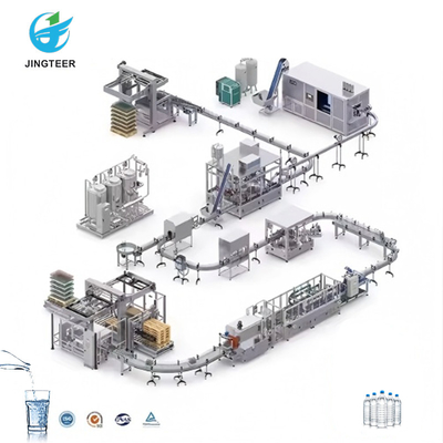 Pabrik Mesin Otomatis Lengkap Mineral Air Mineral Mesin Pengisian Produksi Line Pabrik