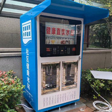 Pemantauan Jauh Komersial Cerdas Mesin Penjual Air Otomatis